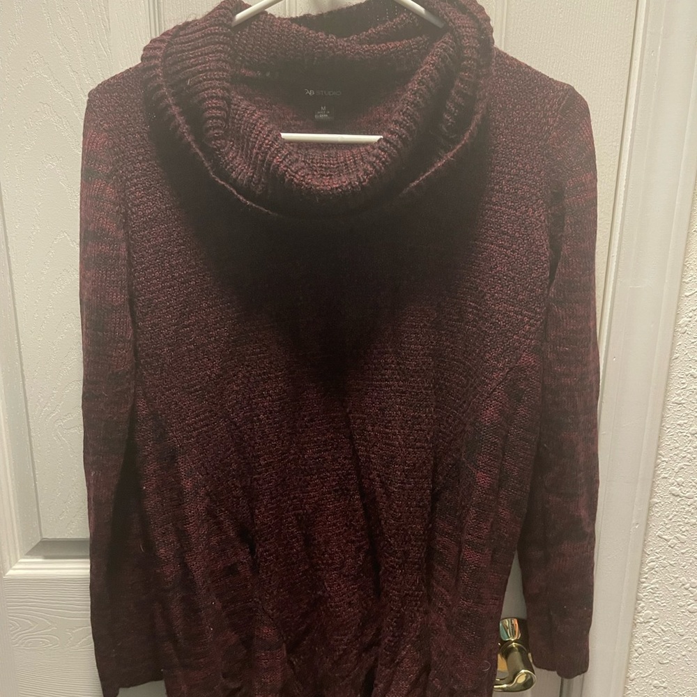 Women’s cowl neck sweater